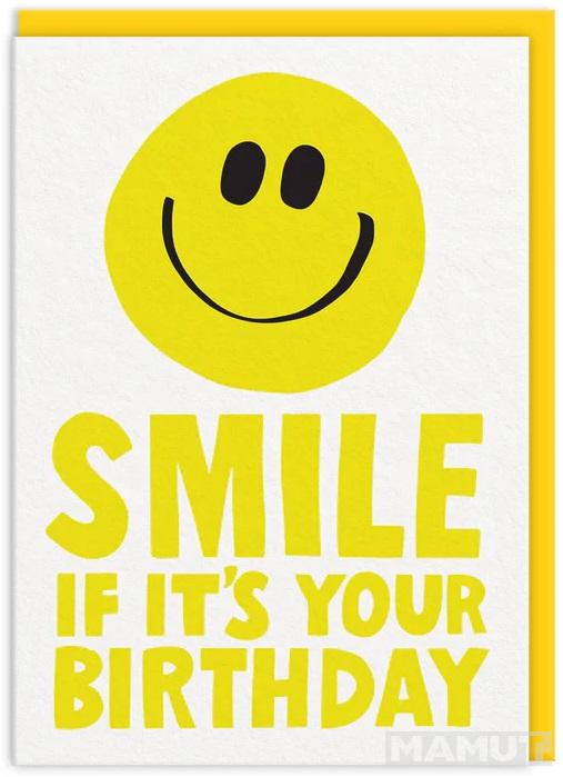 Rođendanska čestitka SMILE IT'S YOUR BIRTHDAY 