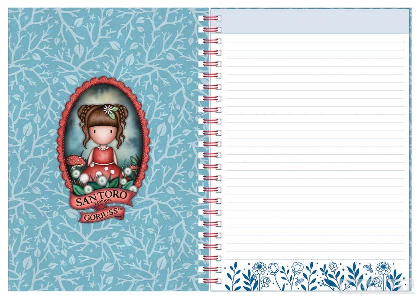 SANTORO GORJUSS notes na linije LITTLE MUSHROOM 