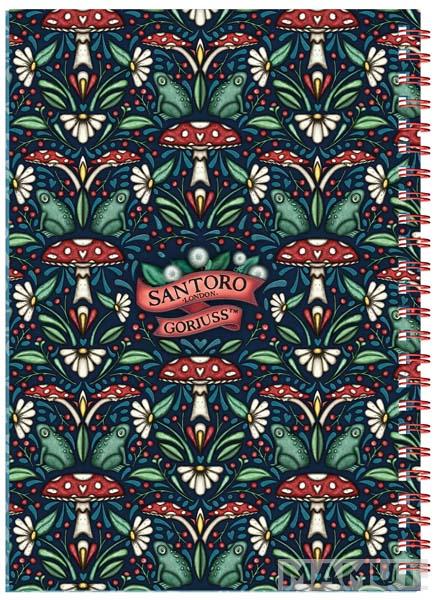 SANTORO GORJUSS notes na linije LITTLE MUSHROOM 