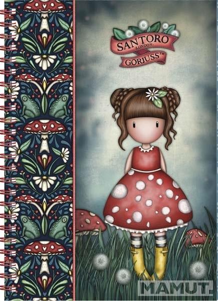SANTORO GORJUSS notes na linije LITTLE MUSHROOM 