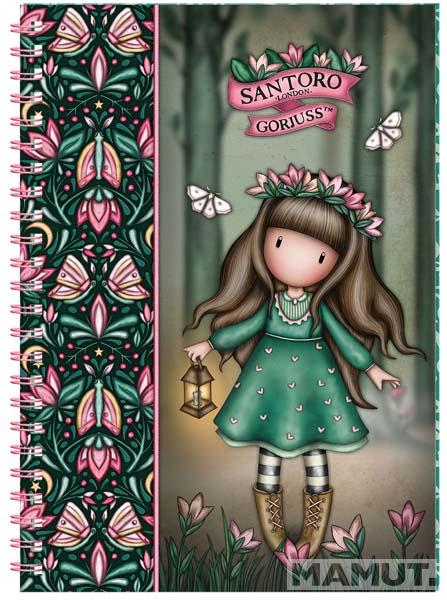 SANTORO GORJUSS notes na linije WOODLAND WILDFLOWER 