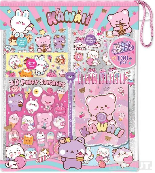 Kreativni set sa stikerima KAWAII 