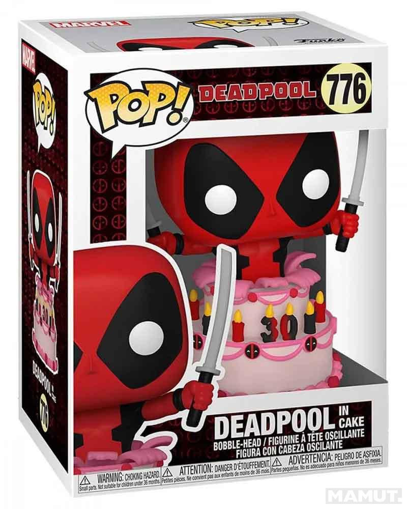 FUNKO POP!  Marvel - DEADPOOL IN CAKE 