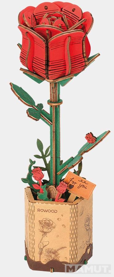 3D puzzle RED ROSE 