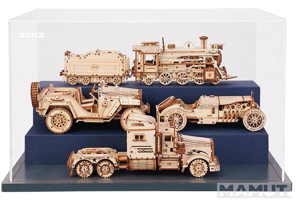 3D drvene puzzle PARNA LOKOMOTIVA 