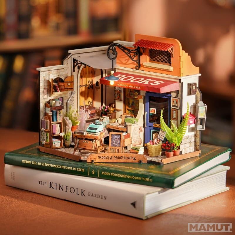 3D drvene puzzle CORNER BOOKSTORE 