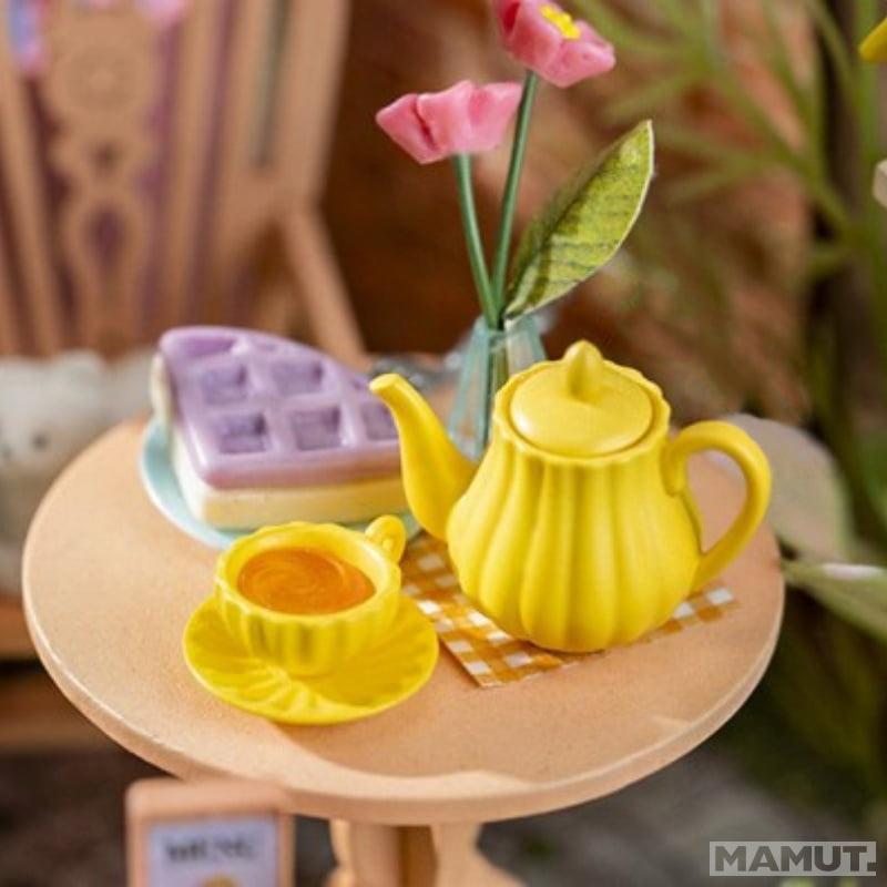 3D drvene puzzle FANCY TEA YARD 