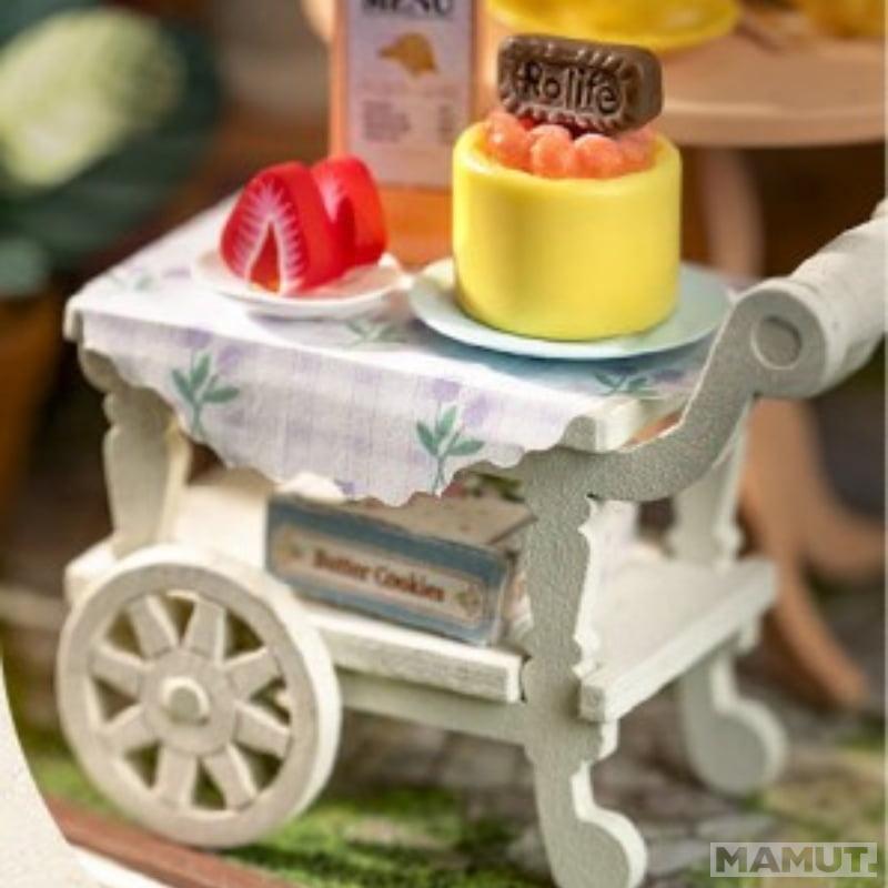 3D drvene puzzle FANCY TEA YARD 