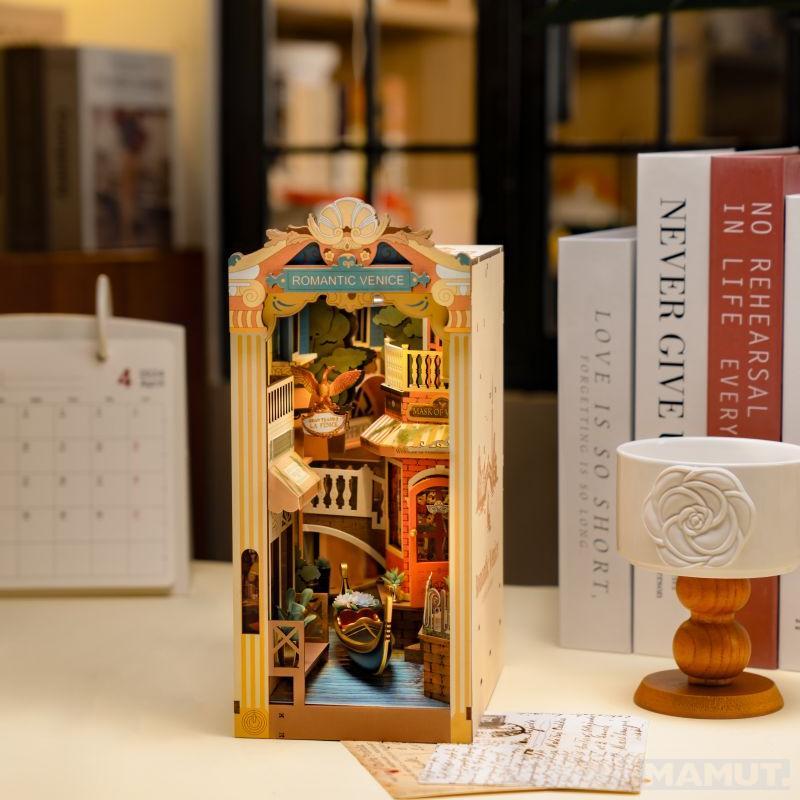 3D drvene puzzle/držač za knjige ROMANTIC VENICE 