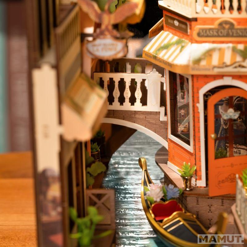 3D drvene puzzle/držač za knjige ROMANTIC VENICE 