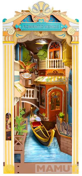 3D drvene puzzle/držač za knjige ROMANTIC VENICE 