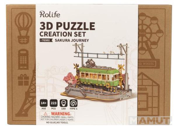3D drvene puzzle SAKURA JOURNEY 
