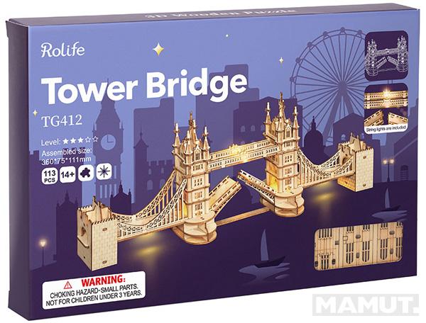 3D drvene puzzle TOWER BRIDGE 