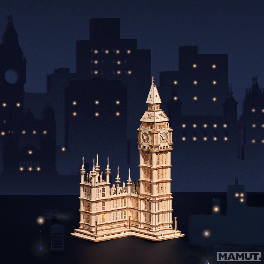 3D drvene puzzle BIG BEN 