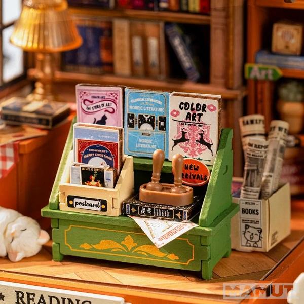 3D drvene puzzle MUSE BOOKSHOP 