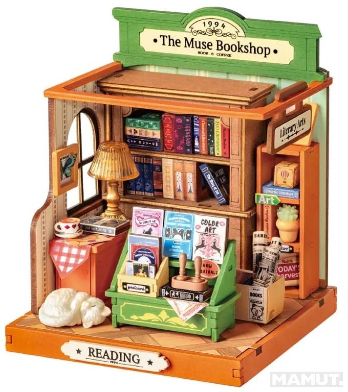 3D drvene puzzle MUSE BOOKSHOP 