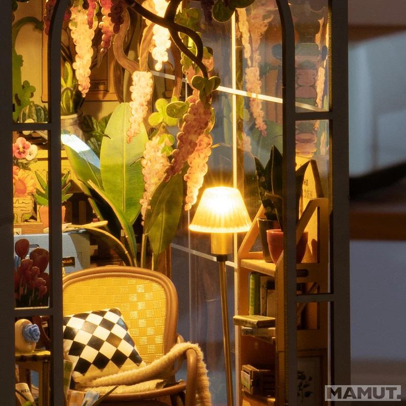 3D drvene puzzle/držač za knjige  GARDEN HOUSE 