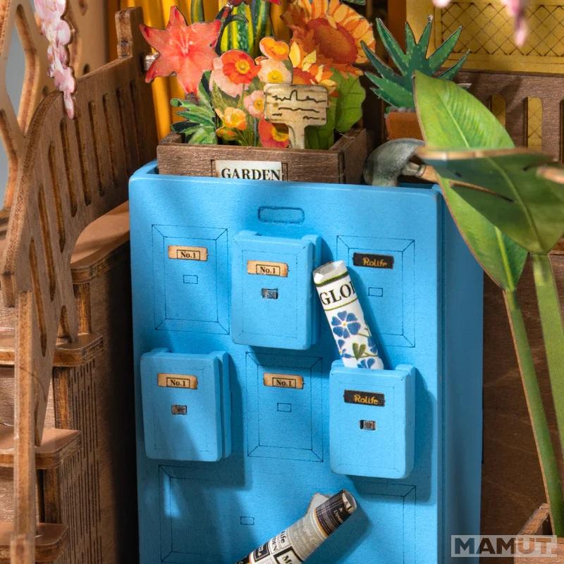 3D drvene puzzle/držač za knjige  GARDEN HOUSE 