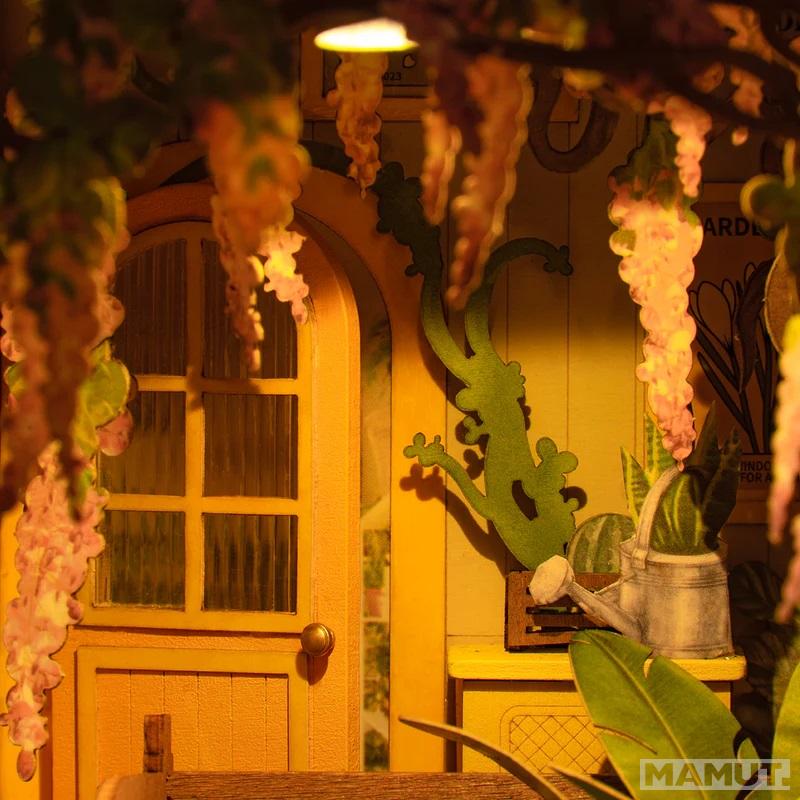 3D drvene puzzle/držač za knjige  GARDEN HOUSE 