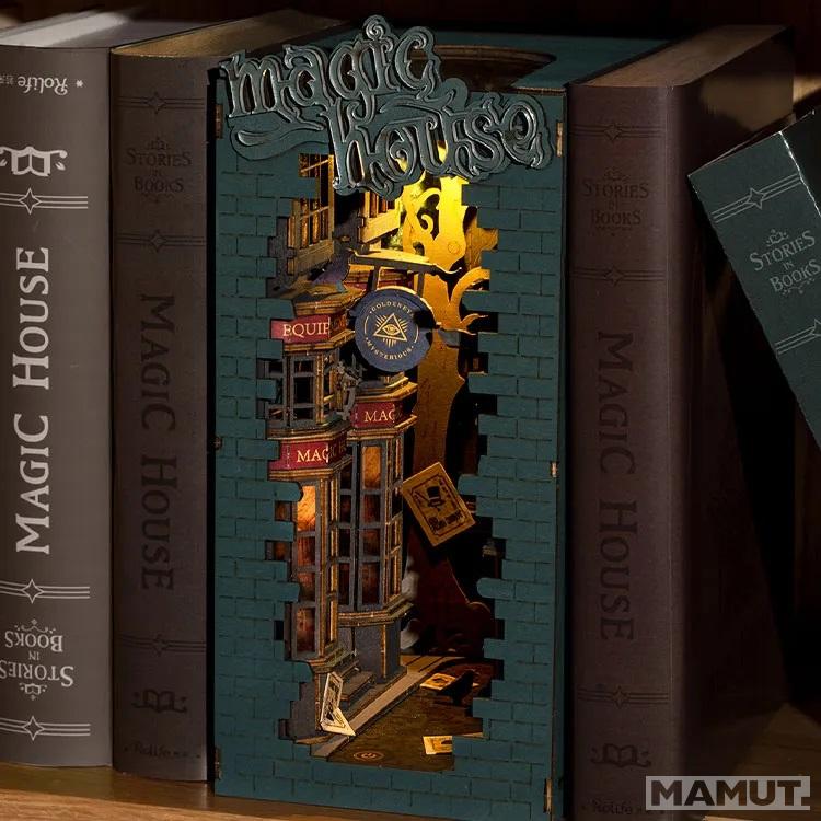 3D drvene puzzle/držač za knjige  MAGIC HOUSE 