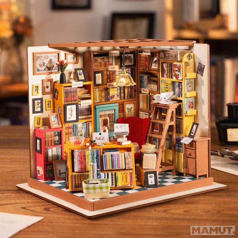 3D drvene puzzle BIBLIOTEKA 