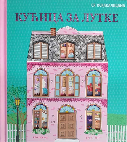 KUĆICA ZA LUTKE SA ISKAKALICAMA 