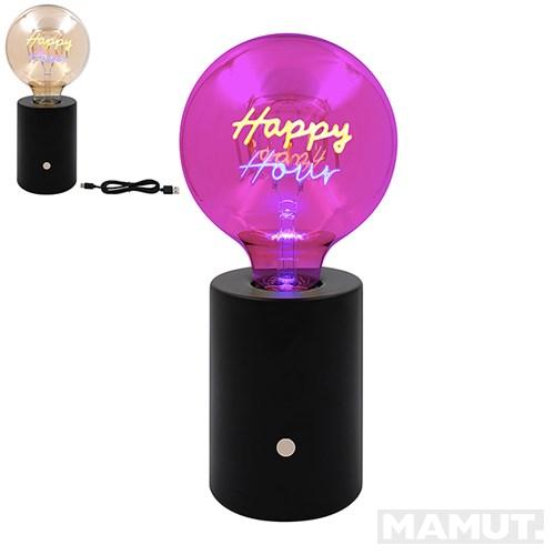 LED tekst lampa HAPPY HOUR 