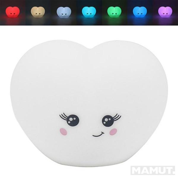 Noćna lampa SQUISHY HEART 