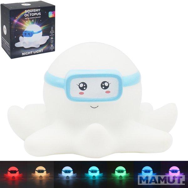 Noćna lampa SQUISHY OCTOPUS 