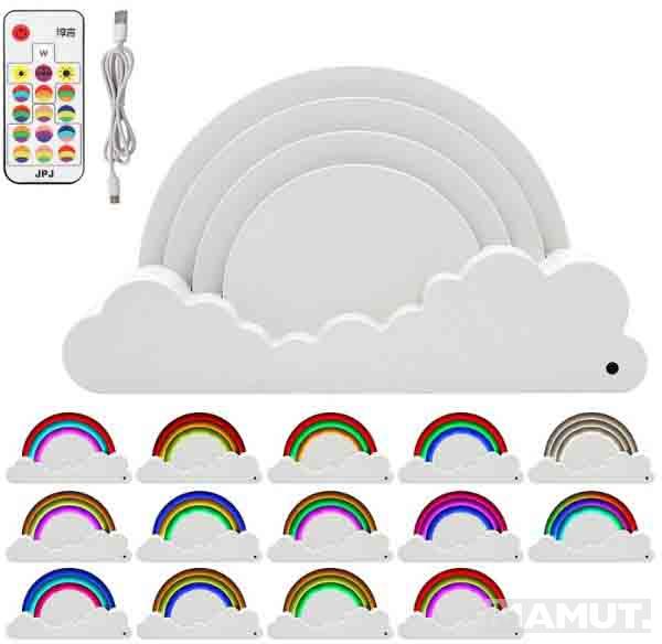 Lampa RAINBOW NIGHT LIGHT 