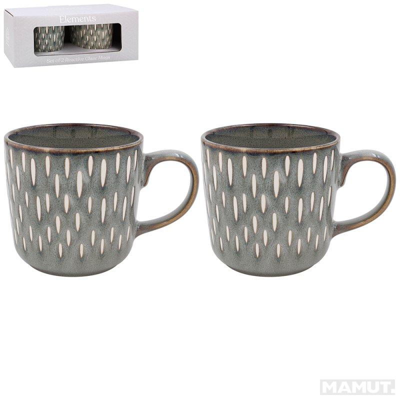 Set dve šolje REACTIVE GLAZE (Više vrsta) 