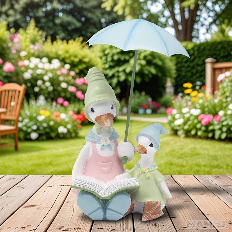 Dekorativna figura RAINY DAY -  DUCKS STORYTIME 