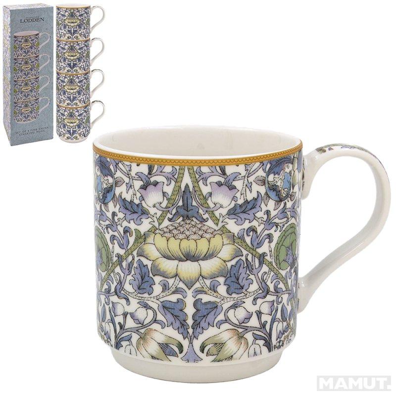 Set četiri šolje LODDEN - WILLIAM MORRIS 