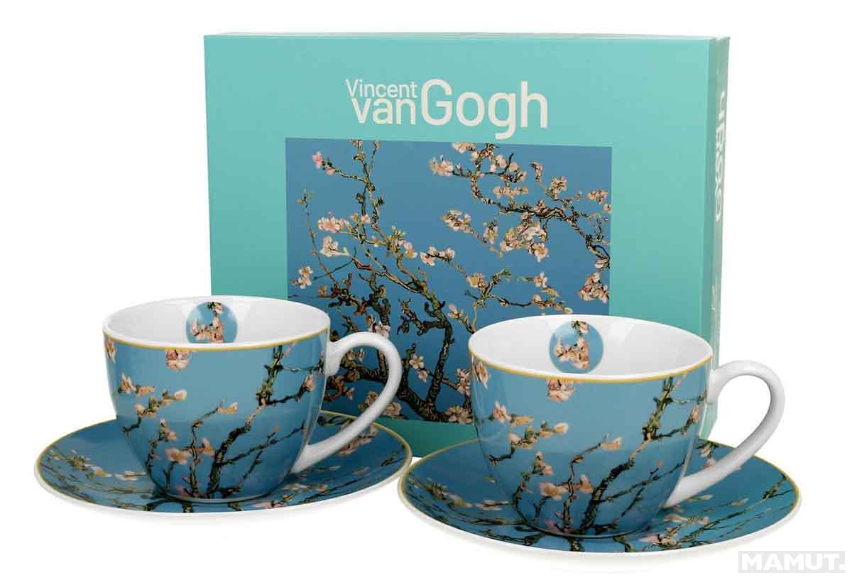 Set dve šolje sa tacnama ALMOND BLOSSOM - V. VAN GOGH 