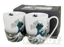 Set dve šolje THE GREAT WAVE - K. HOKUSAI 