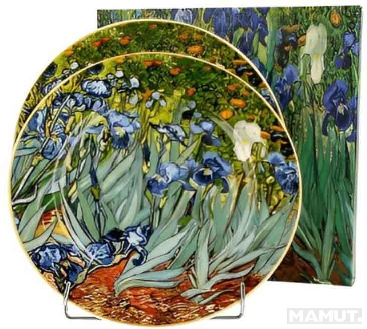 Set dva dezertna tanjira - IRISES - V. VAN GOGH 