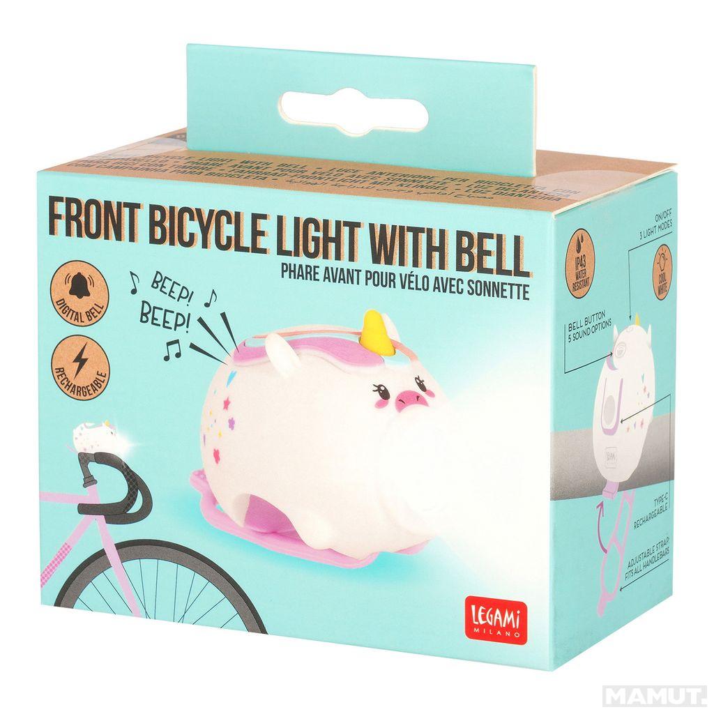 Svetlo za bicikl sa zvonom UNICORN 