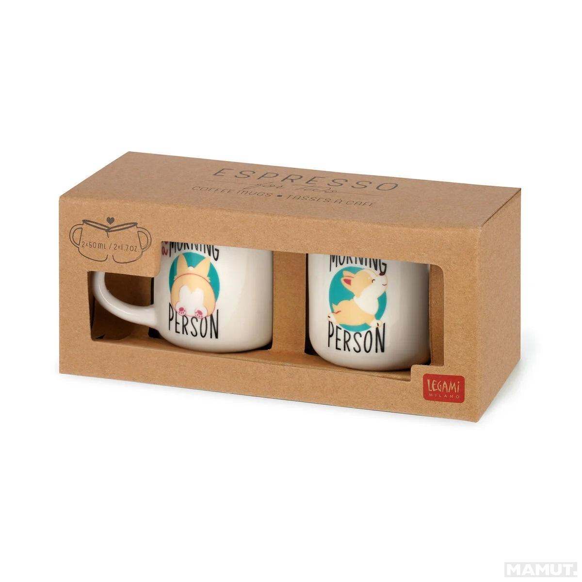 Set dve šolje za espreso CORGI 