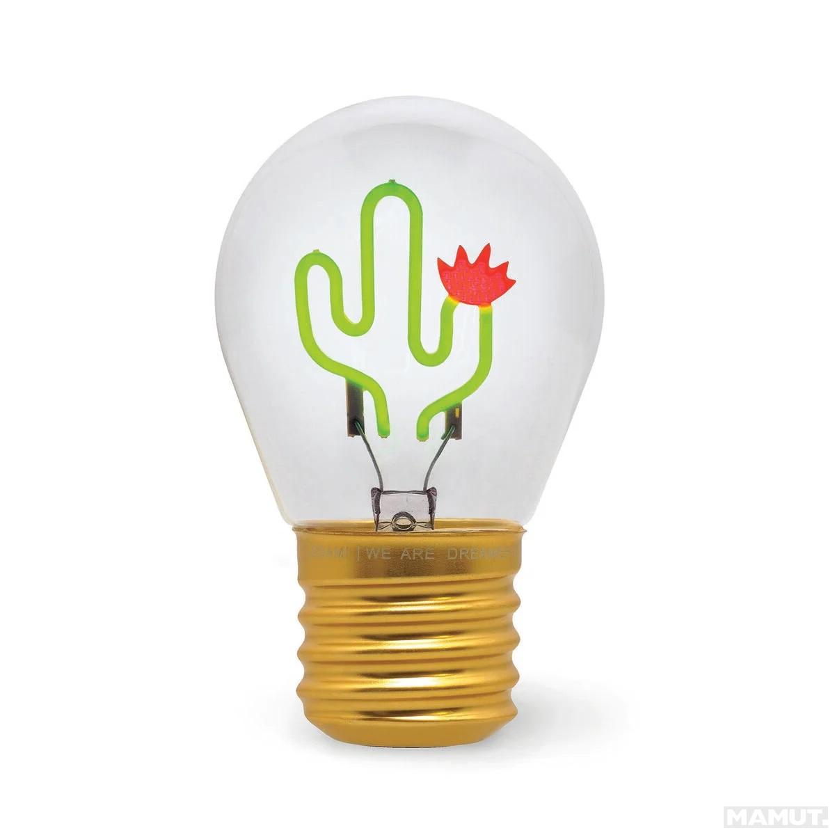 Lampa u obliku sijalice CACTUS 