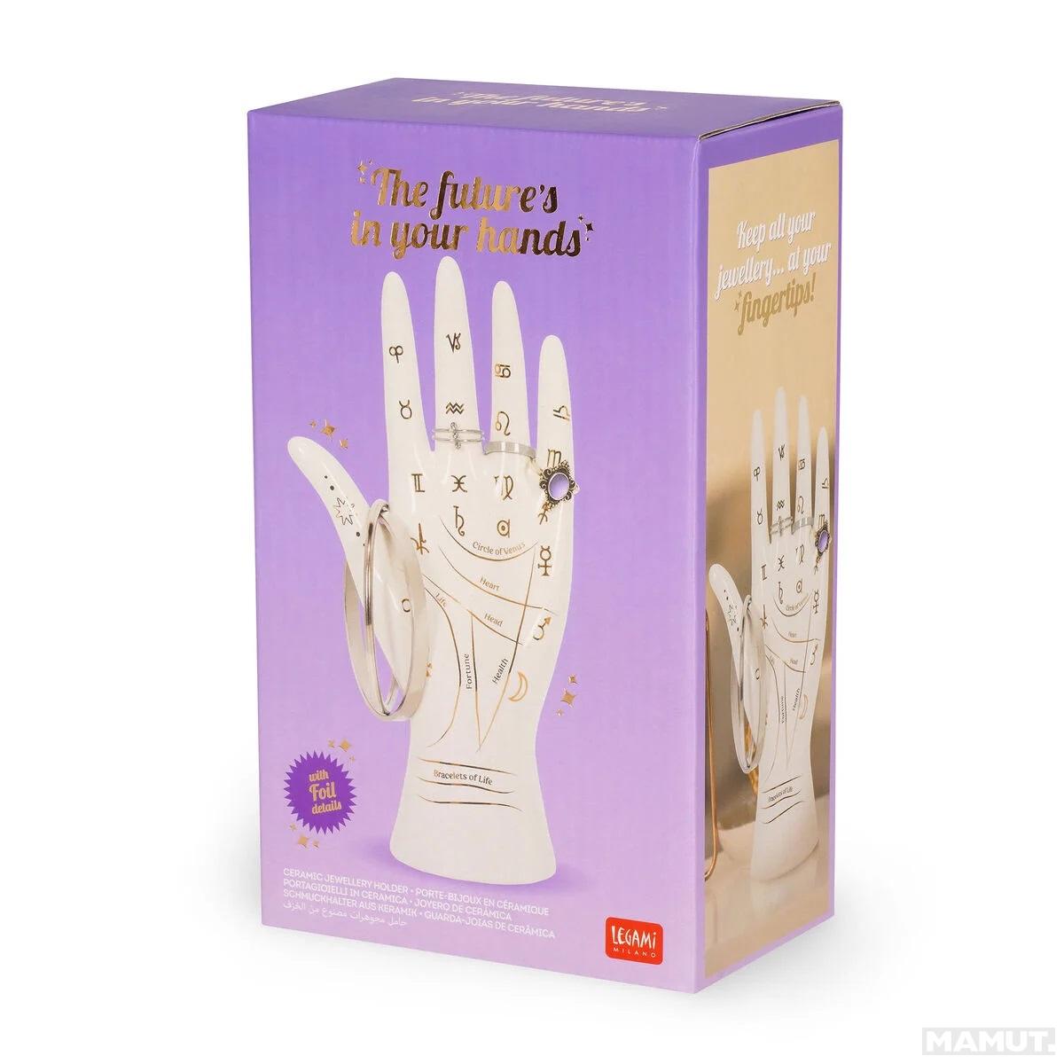 Držač za nakit THE FUTURE'S IN YOUR HANDS 