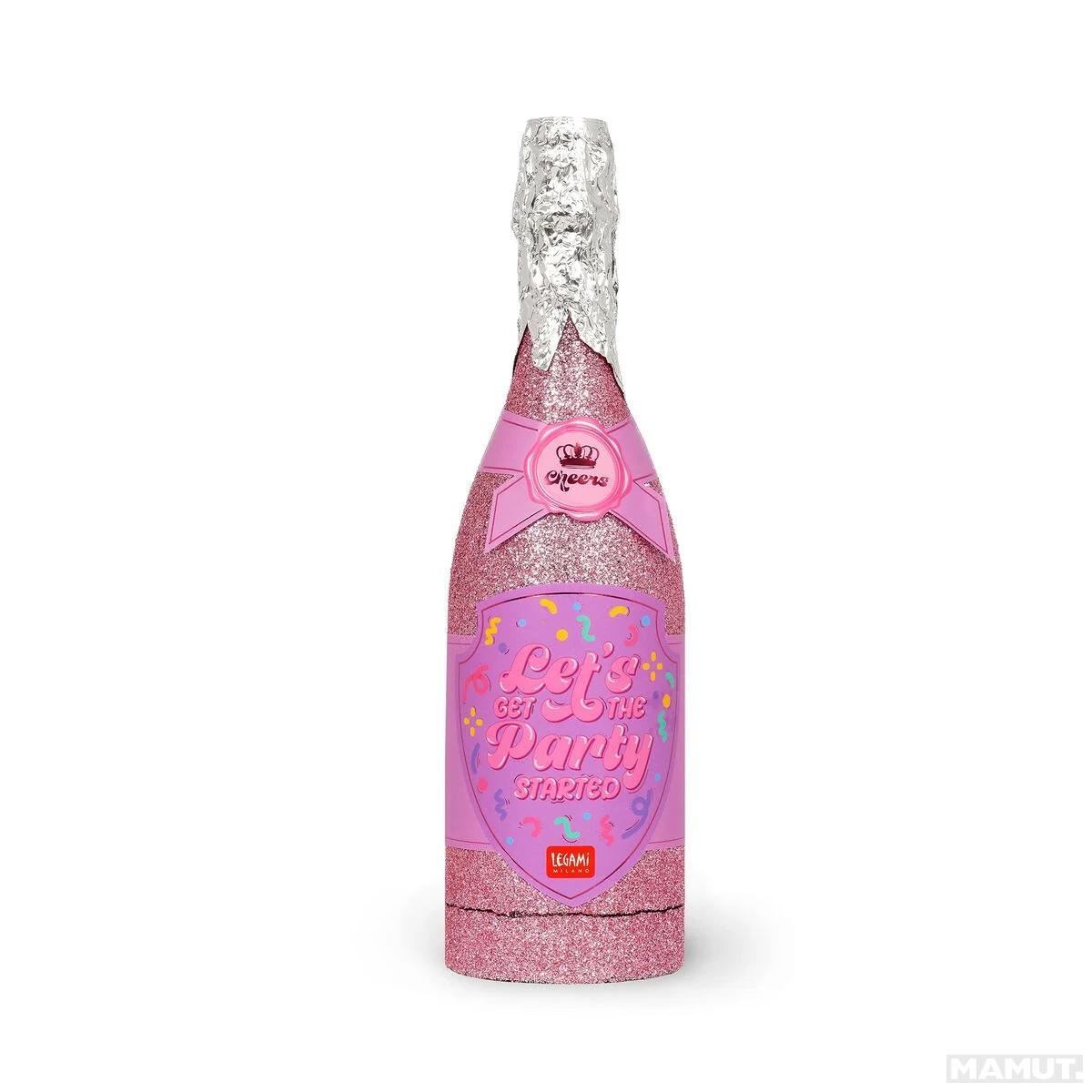 Konfete BOTTLE PARTY POPPER Pink 