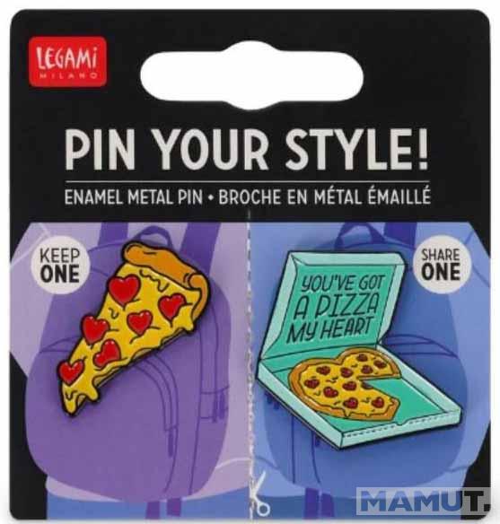 Metalni bedž PIN YOUR STYLE! - PIZZA 