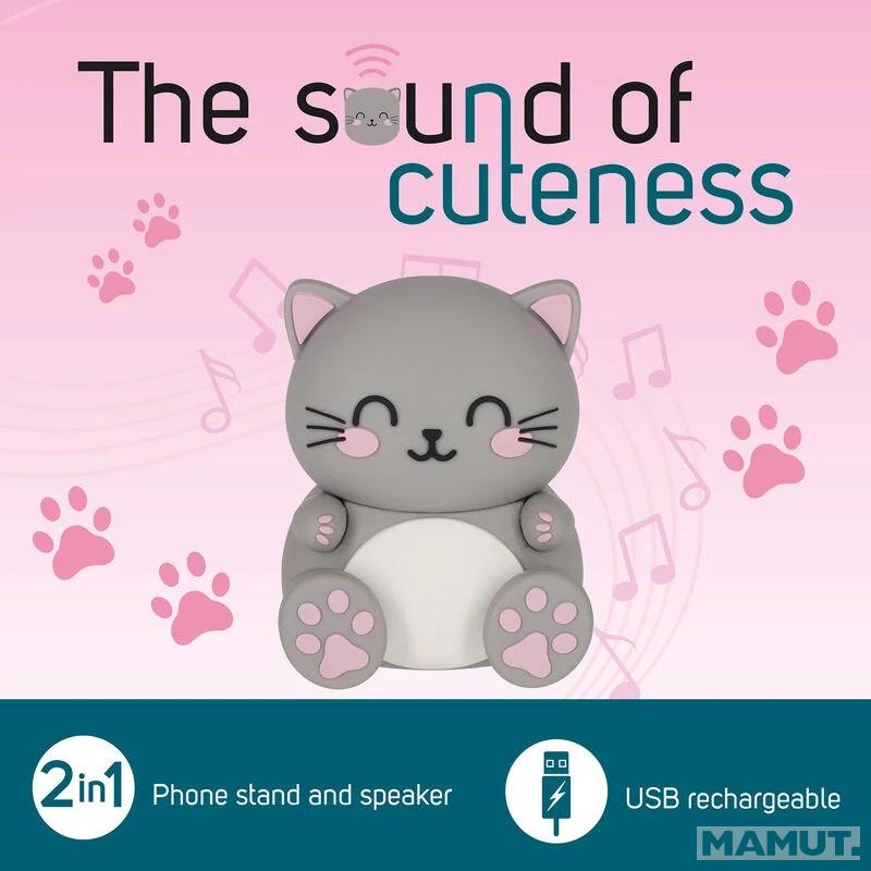 Bežični zvučnici sa postoljem za telefon SOUND OF CUTENESS 