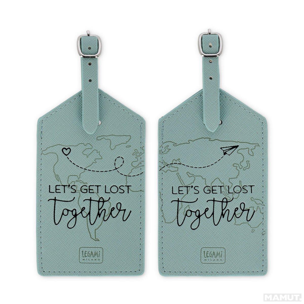 Tag za kofer LET'S GET LOST TOGETHER - TRAVEL 