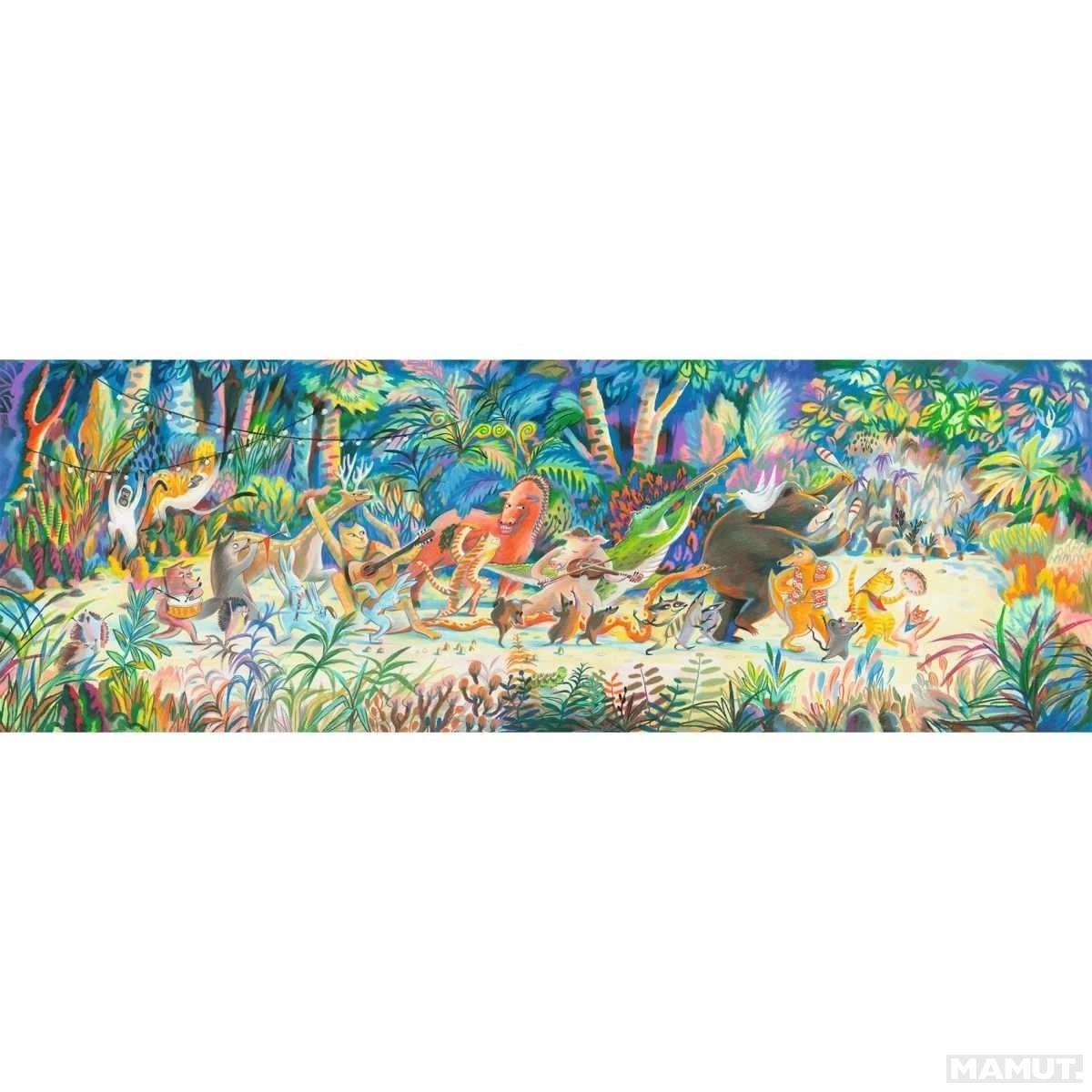 Puzzle za decu ŠUMSKI MUZIČKI BEND 200kom 