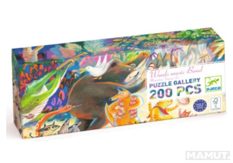 Puzzle za decu ŠUMSKI MUZIČKI BEND 200kom 