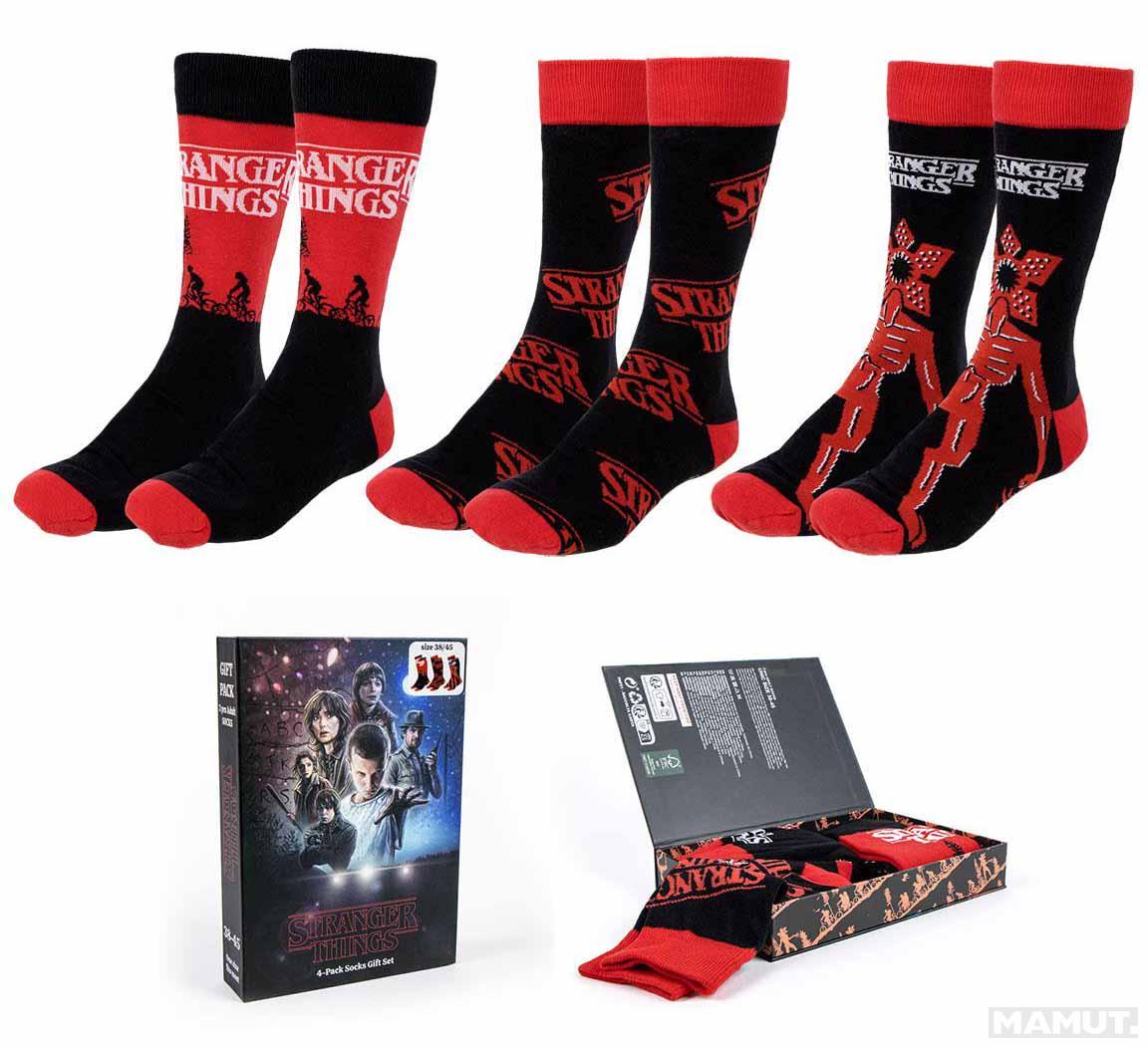 Čarape 3 para STRANGER THINGS 
