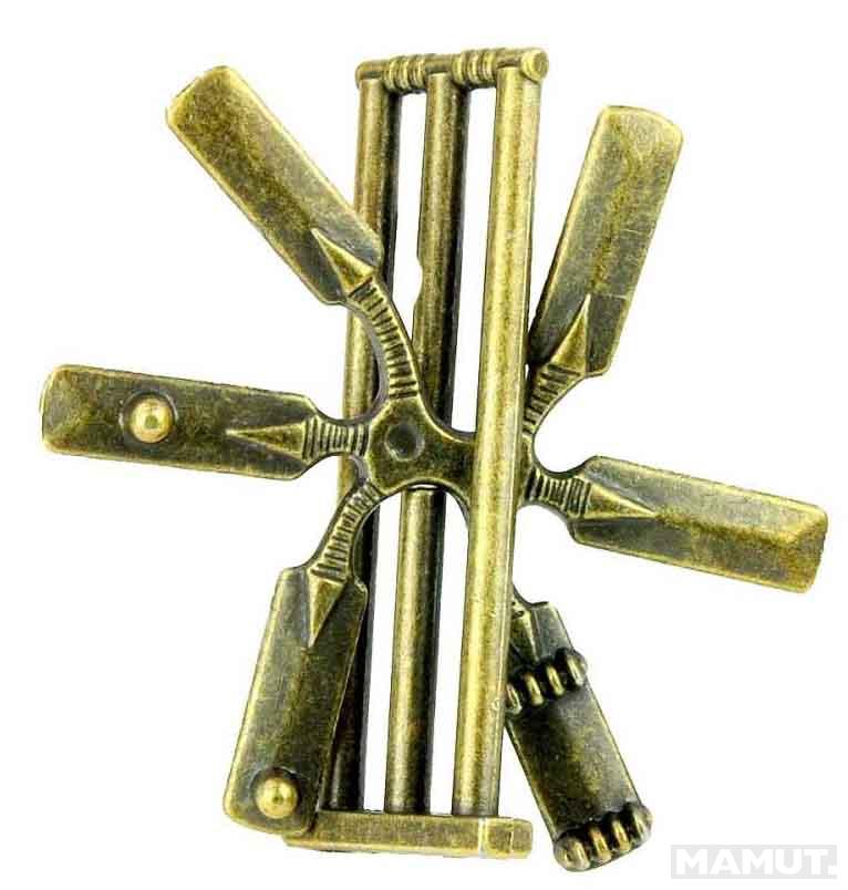 IQ puzzle THE ALCHEMIST BRASS 