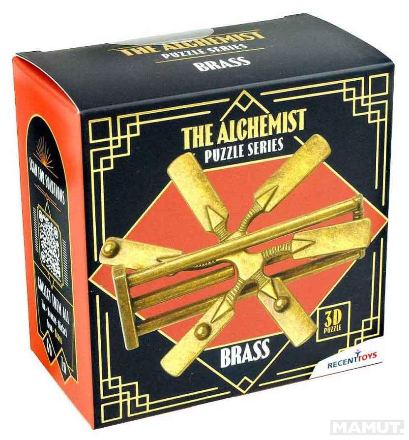 IQ puzzle THE ALCHEMIST BRASS 