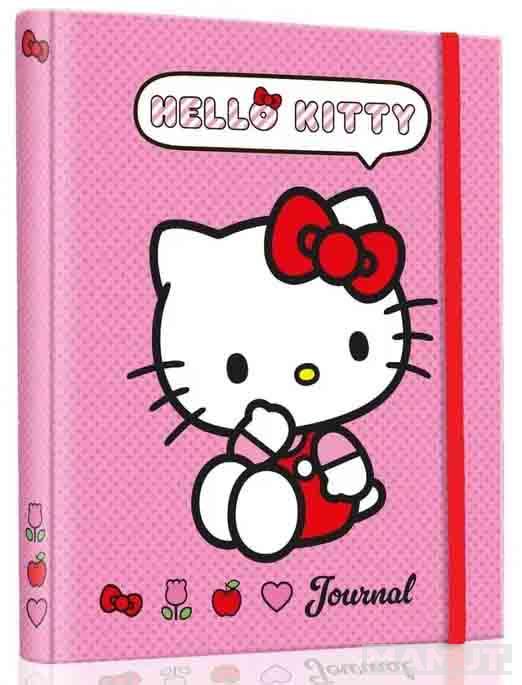 Notes HELLO KITTY - pink planer 16,5 x 23,5 cm 